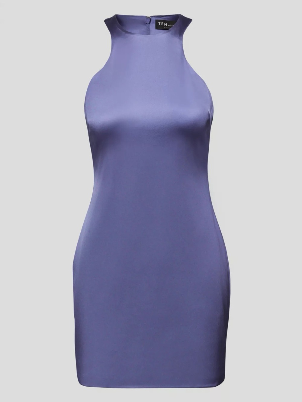 Babaton Sleeveless Satin Mini Dress